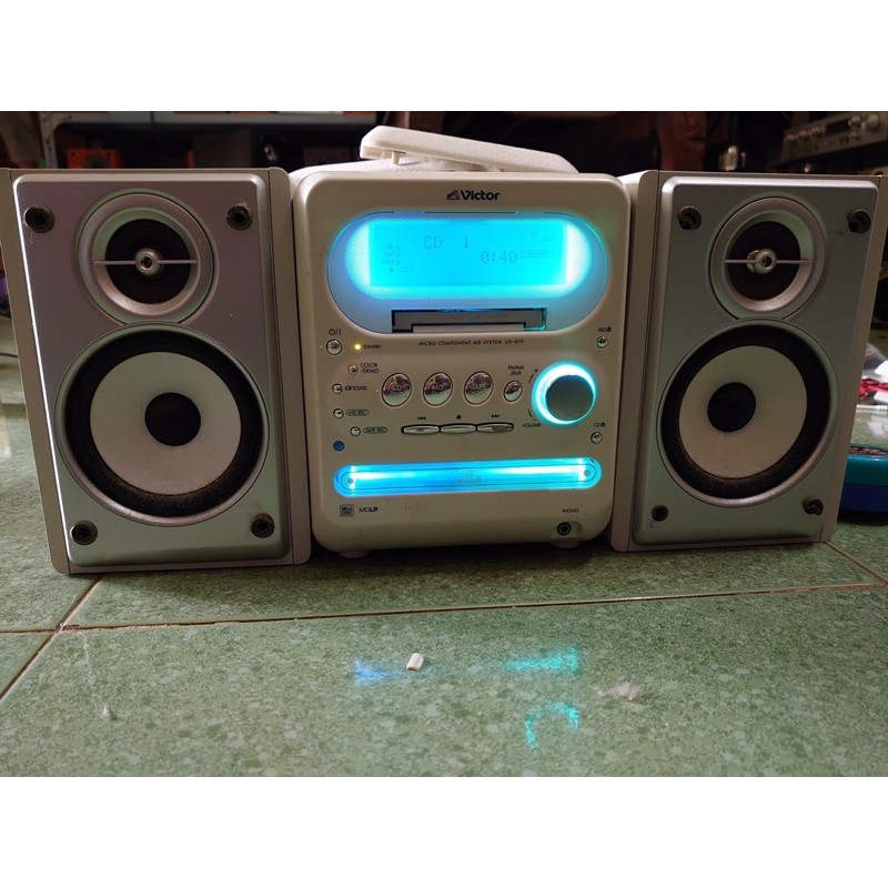 Bộ dàn mini nhật bãi nguyên bản victor Q10 đẹp nghe hay