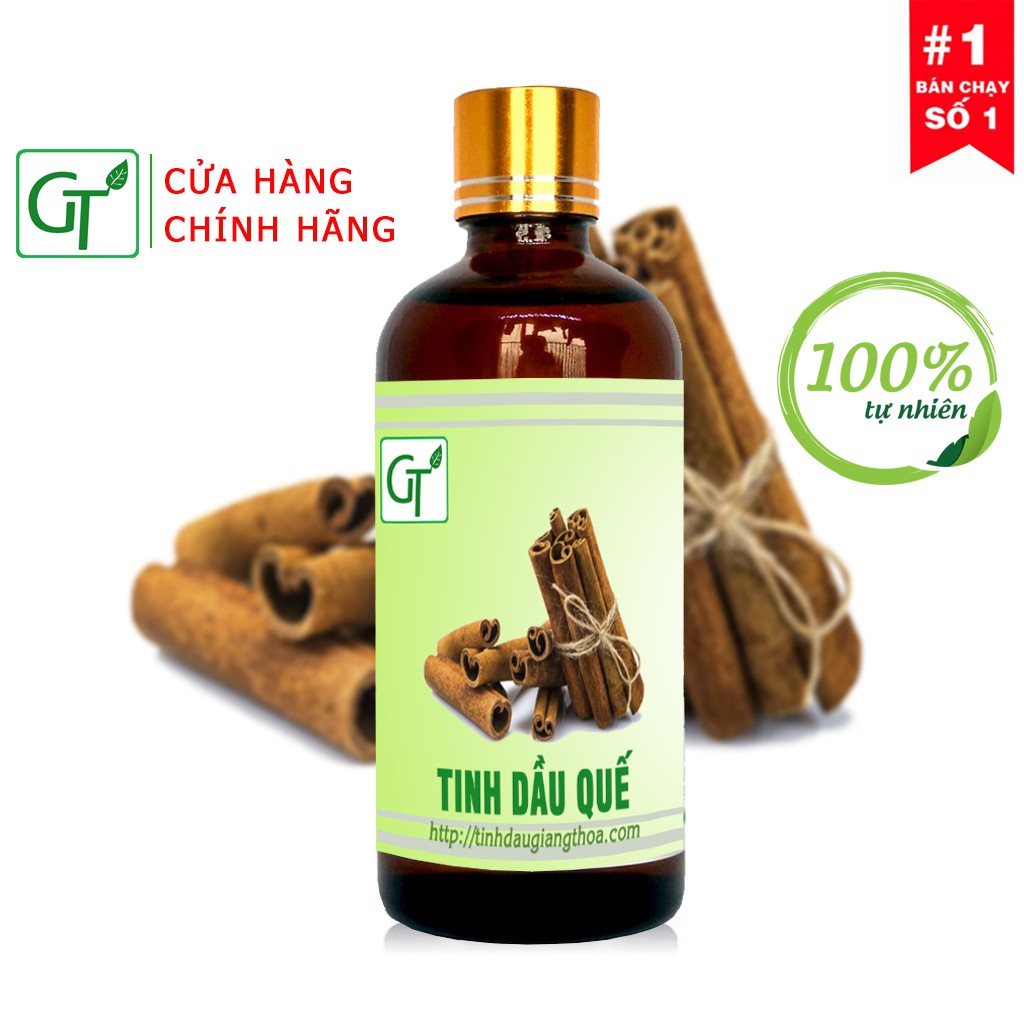 Tinh dầu quế 💞FREESHIP💞 Tinh Dầu Quế Nguyên Chất Xông Phòng, Lau Sàn, 100% Thiên Nhiên