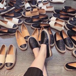Giày lười nữ chất da CN mới