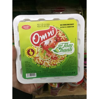 [Mì bát] Mì Omni Tôm Chanh 75gr