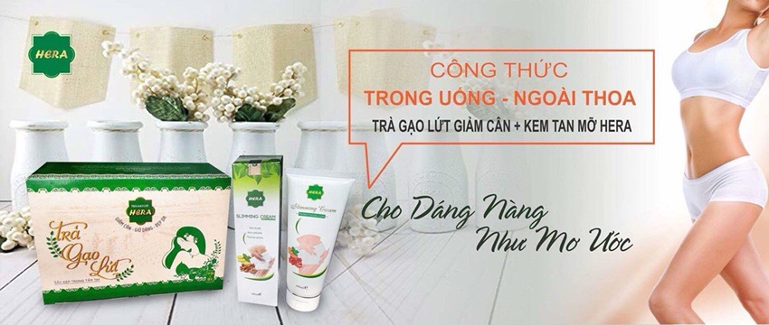 Kem tan mỡ Hera - slimming cream