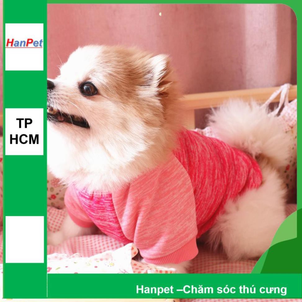 Hanpet.GV- áo cho thú cưng Quần áo chó mèo Áo thun thú cưng Đồ bộ thời trang chó mèo