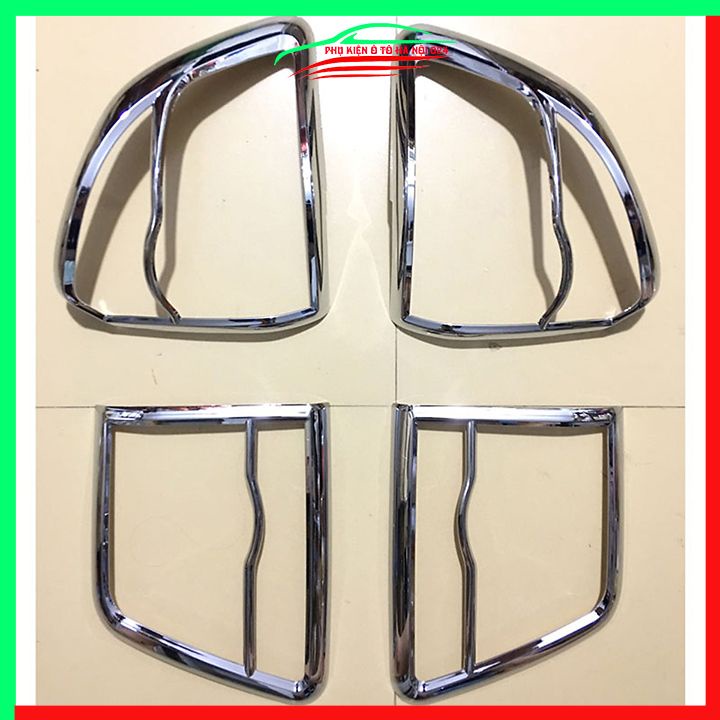 Ốp viền đèn pha hậu mạ crom Fortuner 2012-2016 chống trầy trang trí bảo vệ xe
