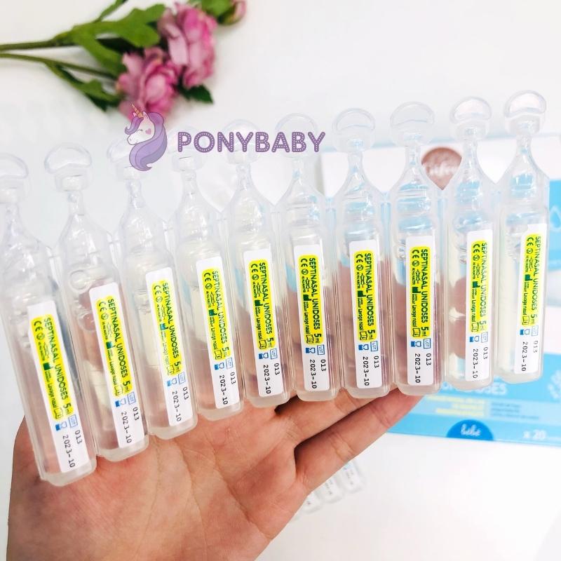 Nước Muối Sinh Lý Gifrer Pháp Cho Trẻ Sơ Sinh Hộp 20 Ống, Giảm Ngạt Mũi Viêm Mũi Vệ Sinh Mũi Họng