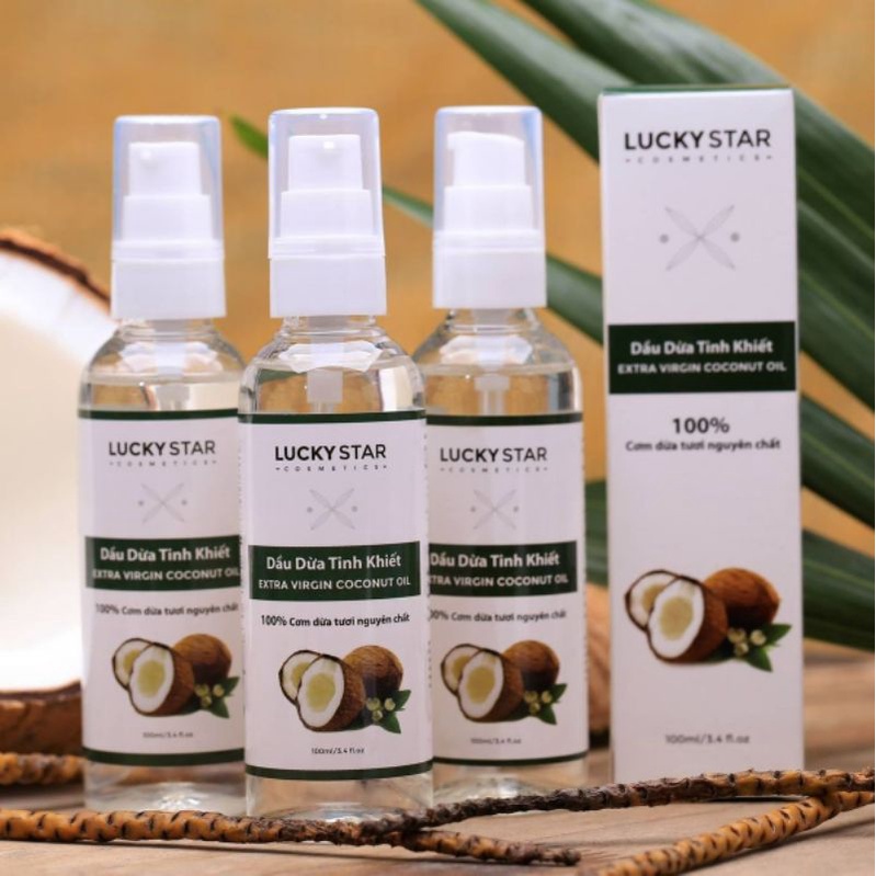 Tinh dầu dừa nguyên chất 100ml Lucky Star