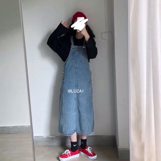 Yếm Jeans Nữ