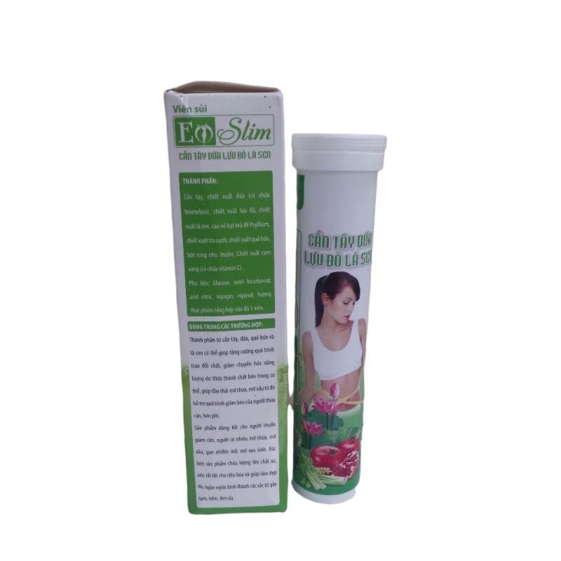 Viên Sủi giảm cân Slim Body Pluss +, giảm cân an toàn, nhanh chóng, hiệu quả
