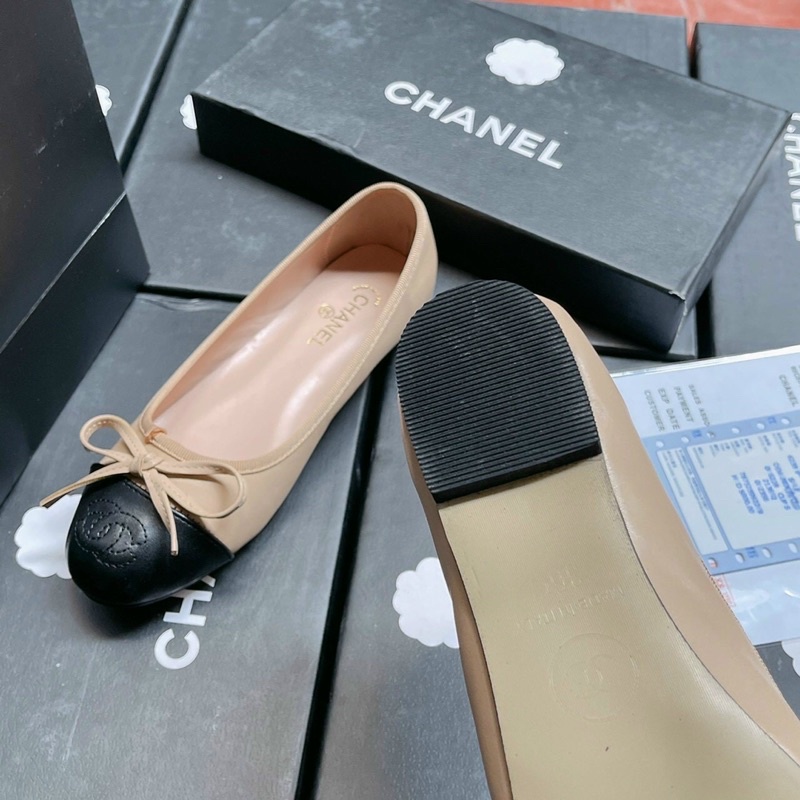 Giày Búp Bê, Giày Bệt Nữ chanel hàng fullbox siêu xinh