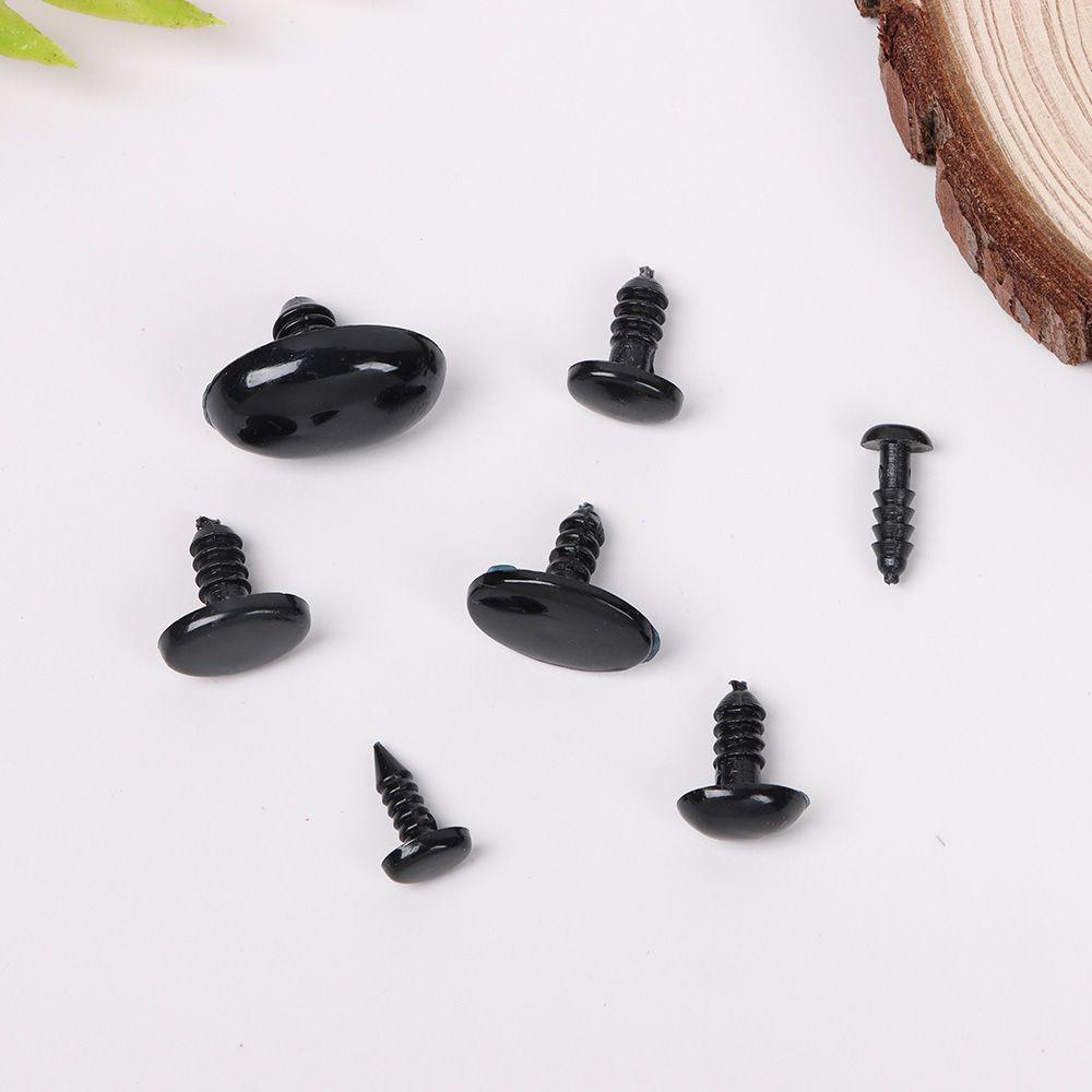 Bộ 50 / 100 Nút Mũi Động Vật Hình Oval Dùng Để Làm Búp Bê DIY