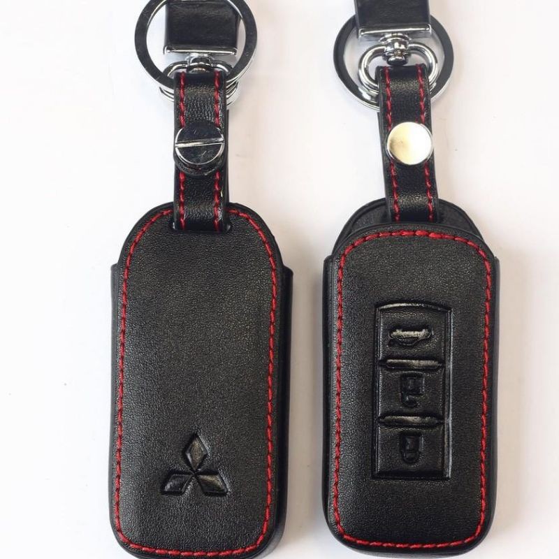 Bao da chìa khóa xe Mitsubishi Xpander, Outlander, Mirage, Attrage, Pajero sport