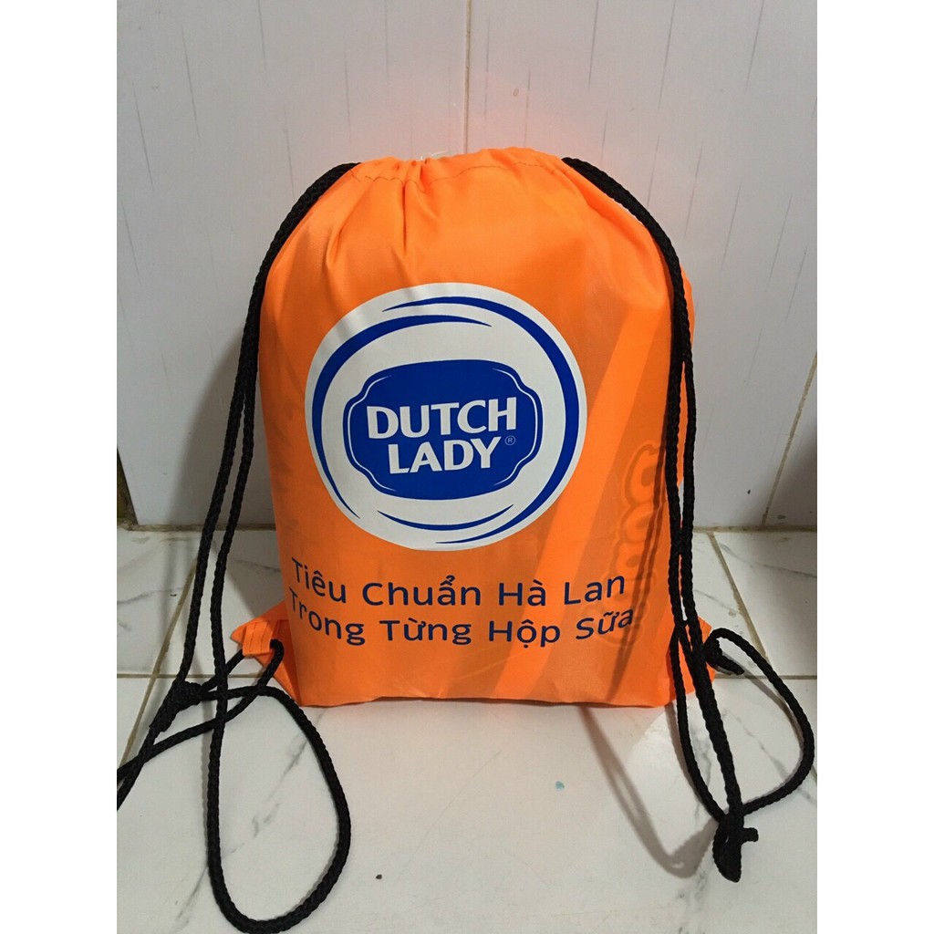 Bộ balo dây rút và nón cho bé Dutch Lady hàng về nhiều