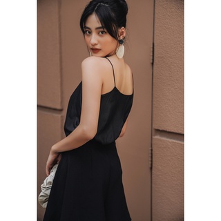 EVERLUXE - Áo 2 dây cổ đổ