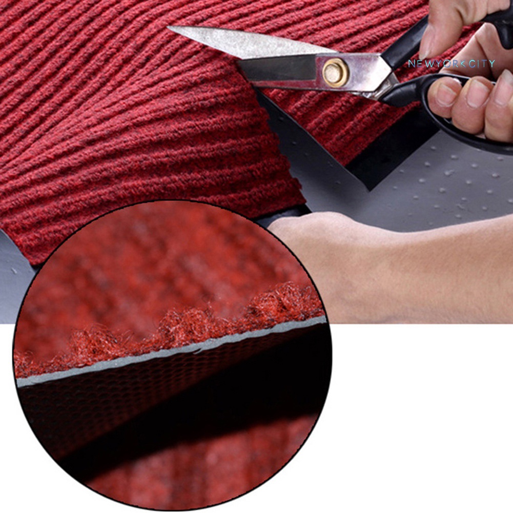 Thảm Lót Sàn Họa Tiết Sọc Chống Trượt Thấm Hút Nước Tốt