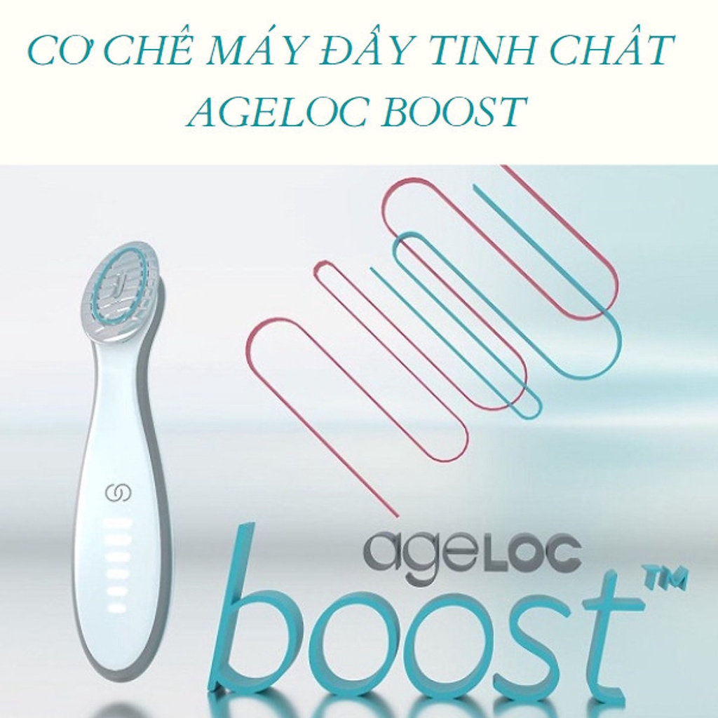 Máy đẩy tinh chất AgeLOC Boost Nuskin chăm sóc da chuyên nghiệp giúp da hấp thụ tốt dưỡng chất hiệu quả tối đa