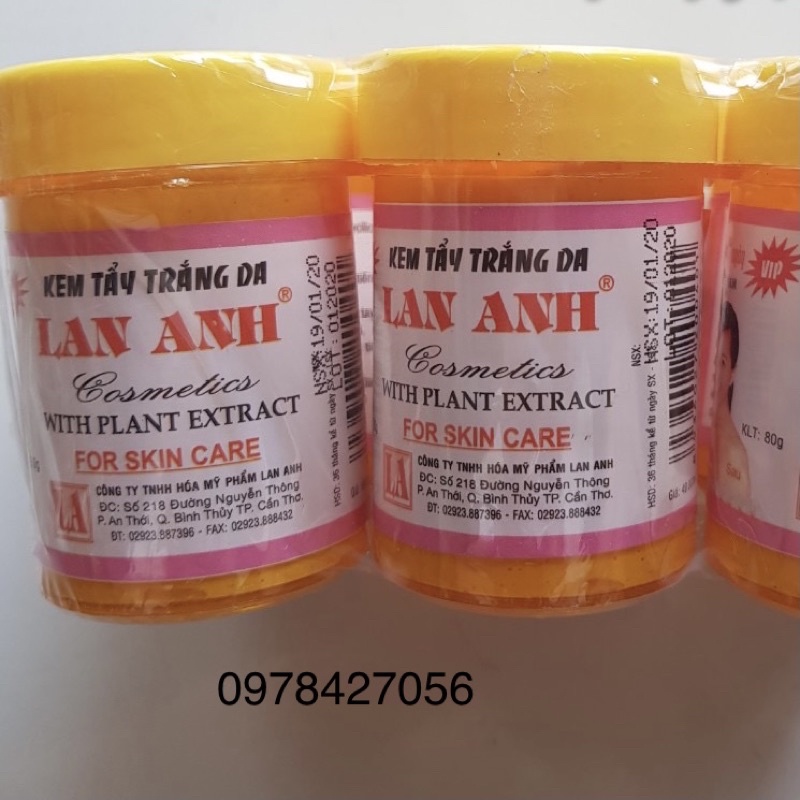 Tẩy trắng da lann anh 80g