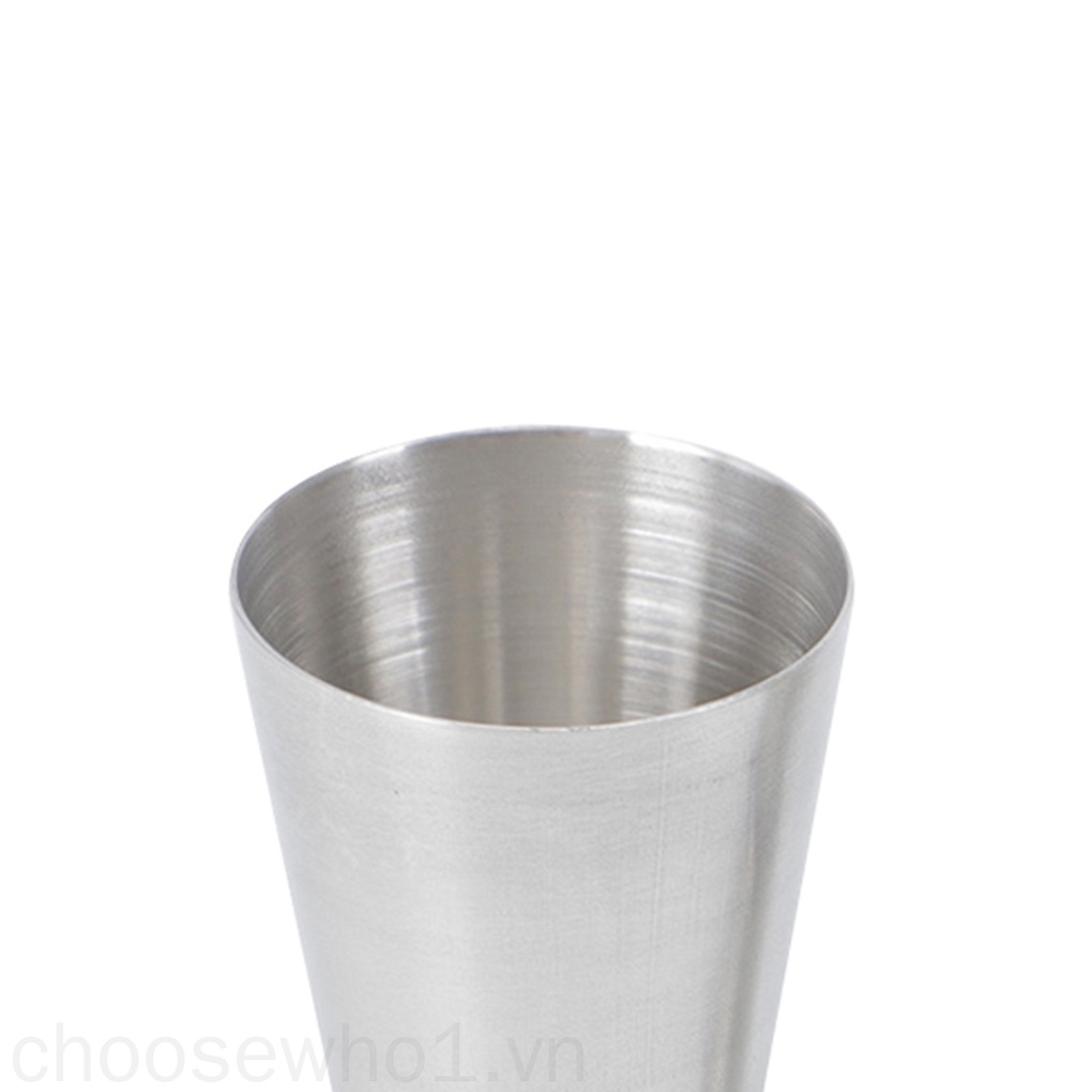 Cốc đong hai đầu 15/30ml bằng thép không gỉ dùng trong nhà bếp/quán Bar