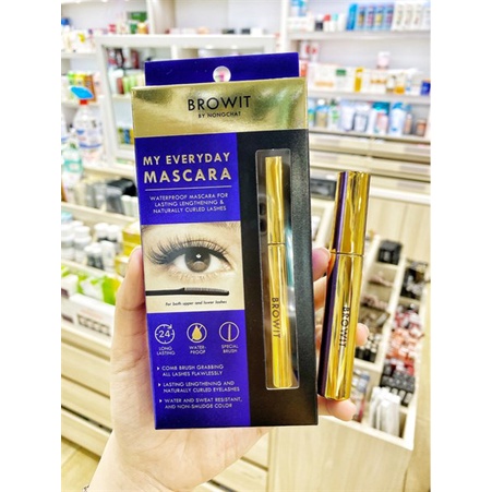 Mascara Nongchat Kéo Dài Và Cong Mi Dạng Đầu Lược thái lan
