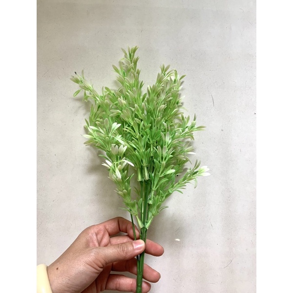 Hoa nhựa trang trí bụi 5 nhánh, 7 nhánh