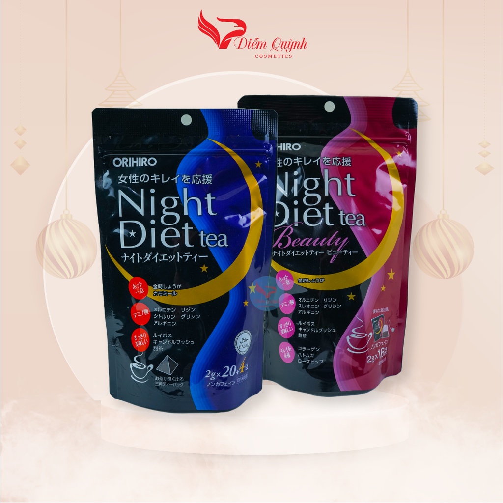 Trà giảm cân Night Diet Tea Orihiro Nhật Bản