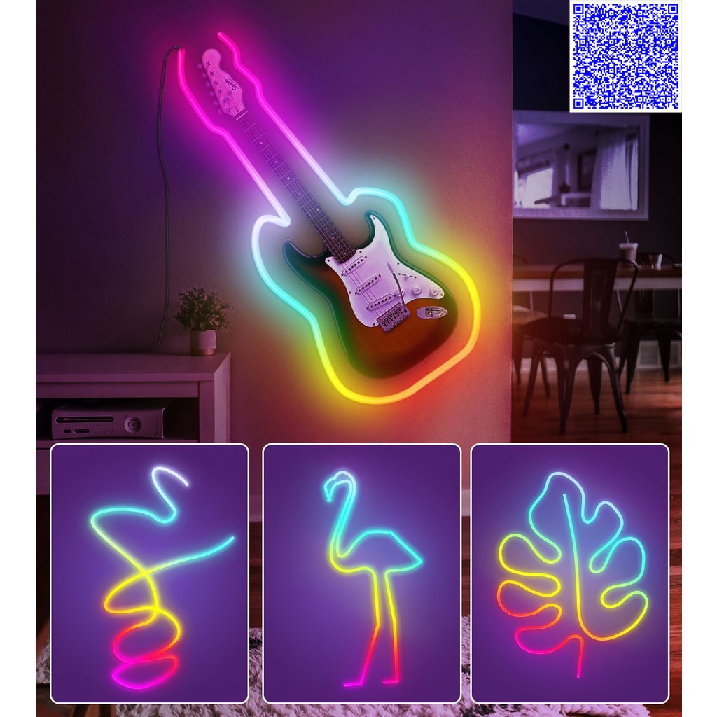 LED NEON  FULL MÀU WS2811 12X6MM 72LED/MÉT 96LED/MÉT ĐIỆN ÁP 12V