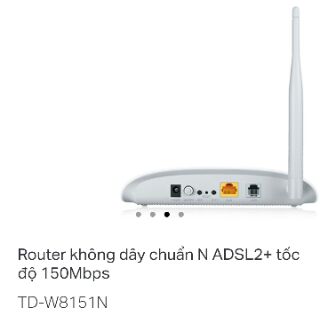 Xả sốc Modem wifi ADSL 8151