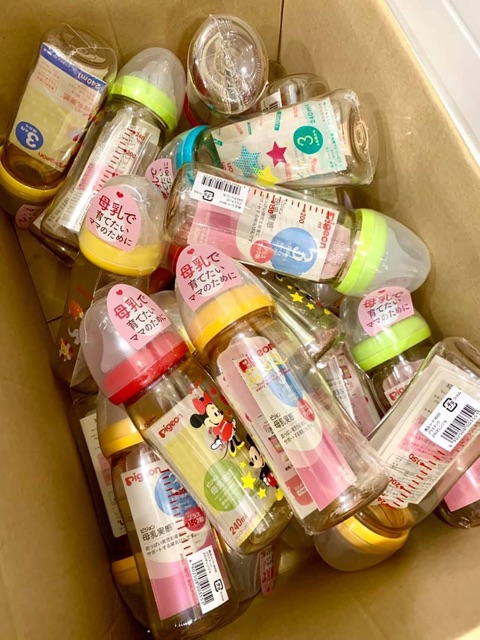 Bình sữa Pigeon nội địa Nhật Bản 160ml / 240ml cao cấp