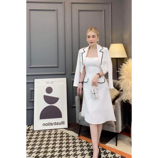 SÉT ĐẦM VEST NEW 2022