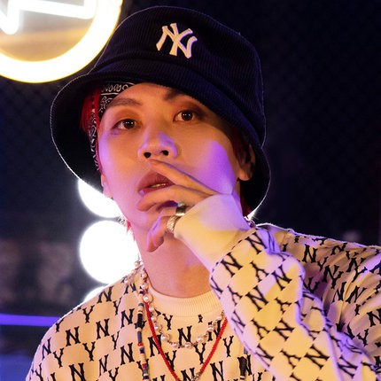 Mũ Bucket Cho Nữ Nam Thời Trang Hip Hop Vải Nhung Thêu Mới Mũ Chống Nắng Hàn Quốc