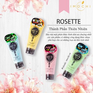 Sữa Rửa Mặt Rosette Cleansing Paste Nhật Nội Địa 120g (Đủ màu)