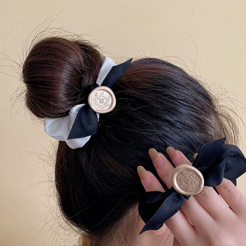 Dây Buộc Tóc Co Giãn Hình Nơ Xinh Xắn Cho Nữ