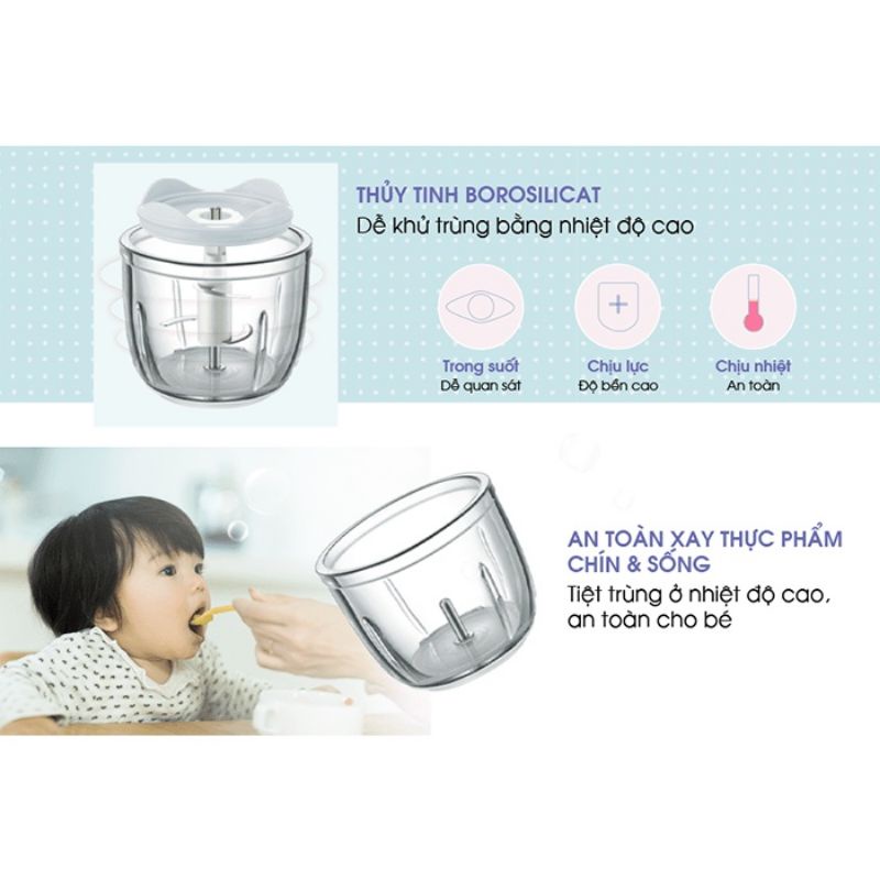 (BẢN QUỐC TẾ) MÁY XAY BEAR 0.3L B03V2