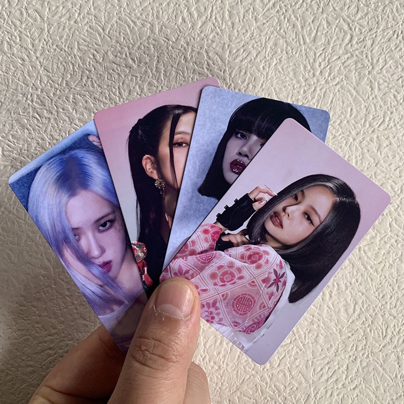 Set 10 tấm thẻ hình LOMO nhóm nhạc Blackpink