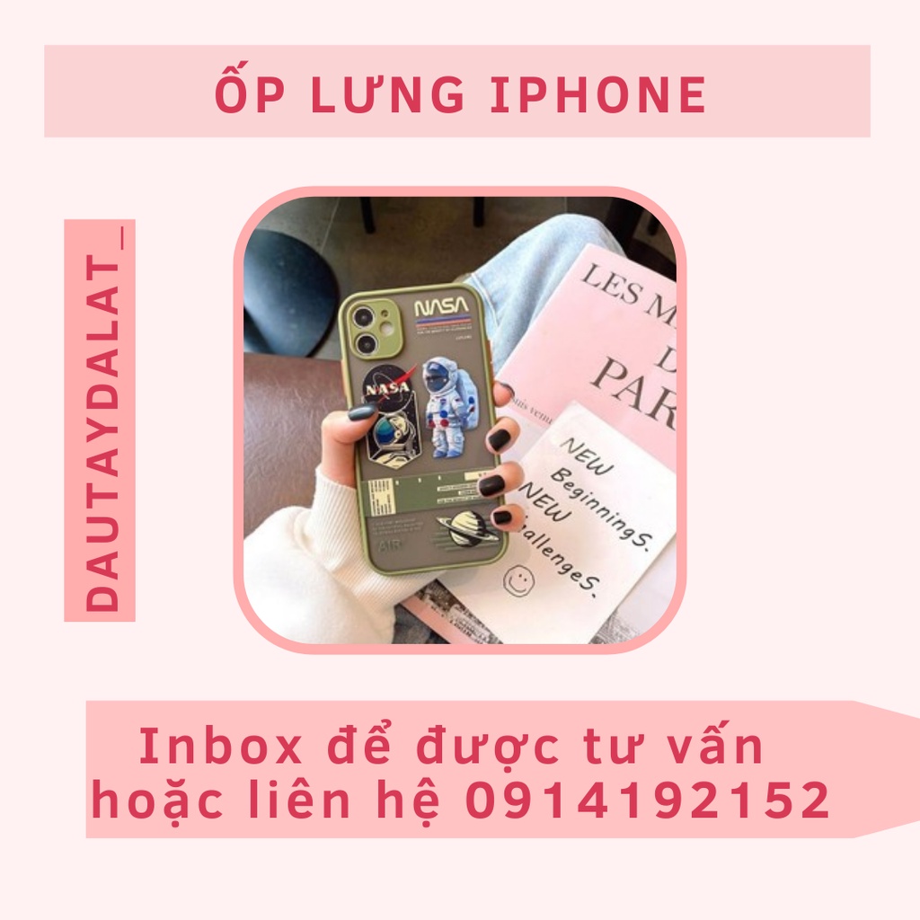 ỐP LƯNG IPHONE NASA 7/7plus/8/8plus/x/xr/xs/xsmax/11/11pro/11 promax