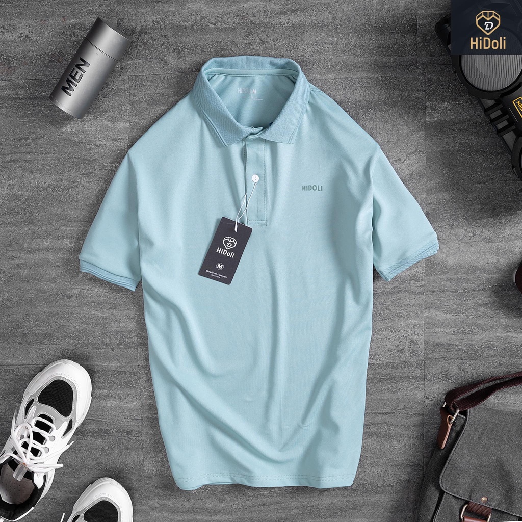 Áo polo nam trơn basic cổ bẻ cao cấp  vải cá sấu cotton dày dặn thoáng mát trẻ trung năng động
