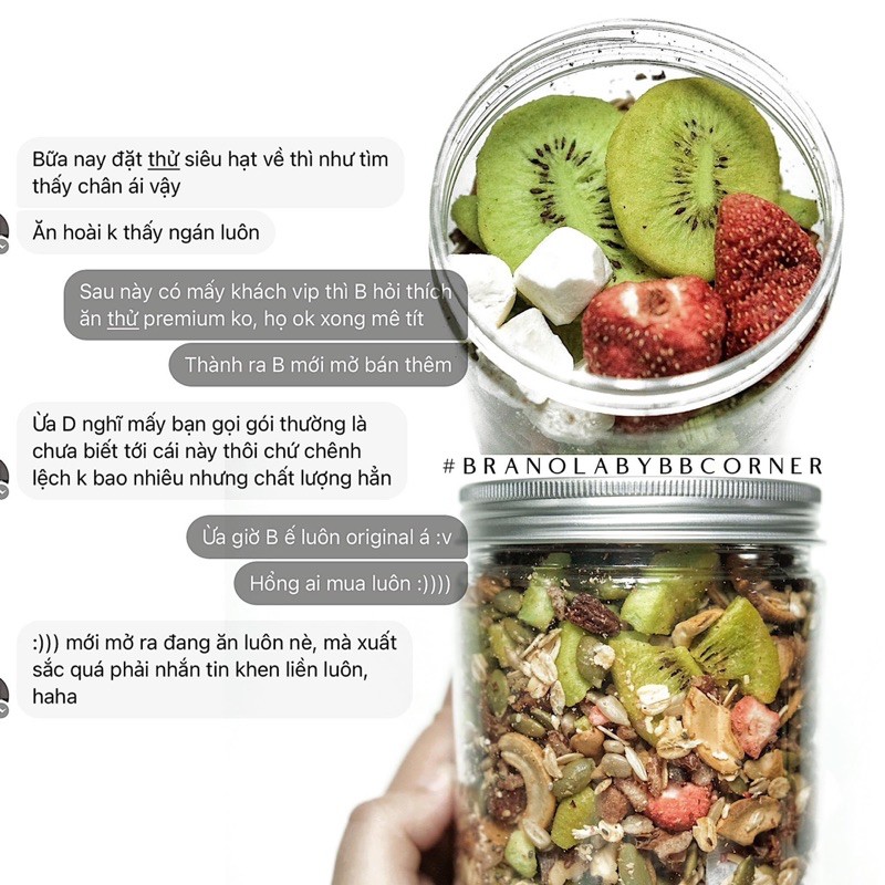 Branola - Granola siêu hạt dòng premium | BigBuy360 - bigbuy360.vn