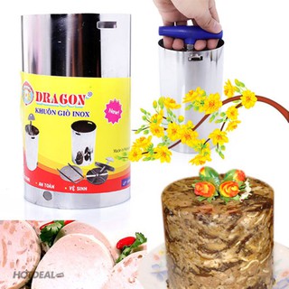 Khuôn Làm Giò Lụa, Giò Xào Inox cao cấp 0.5-1kg
