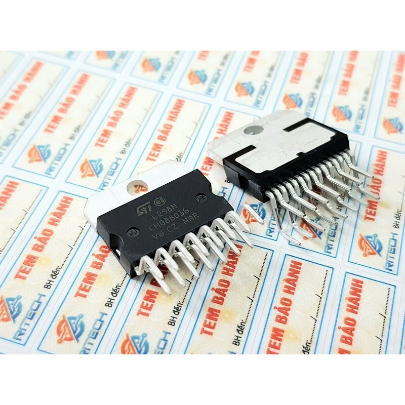 [Combo 2 chiếc] IC motor Driver L298N L298 298 ZIP-15 46V 4A