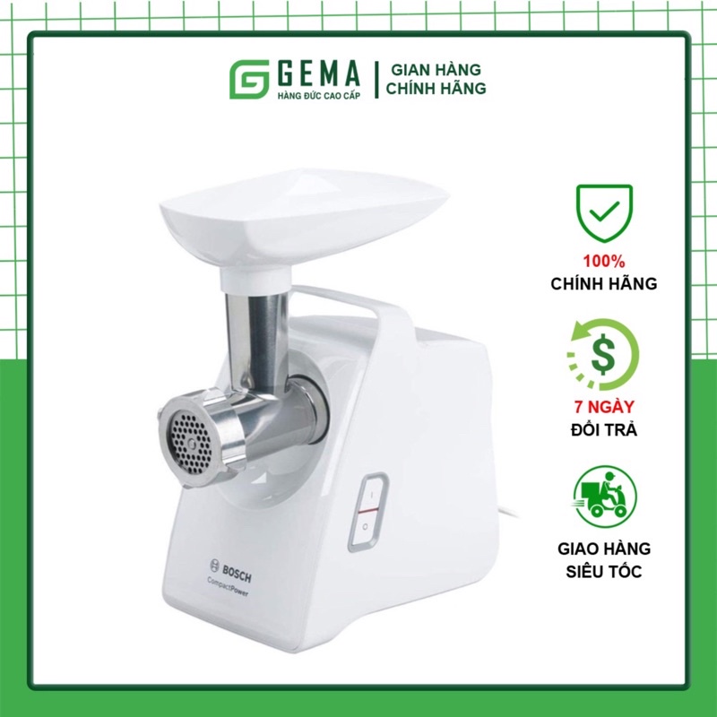 Máy xay thịt Bosch chuyên dụng công suất 500W làm thịt xay viên to, nhỏ, xợi... bảo hành 12 tháng, chính hãng Đức