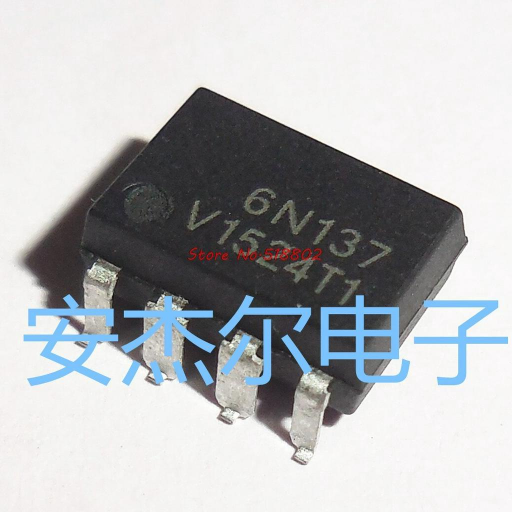 10pcs Ic 6n137s 6n137 Sop-8