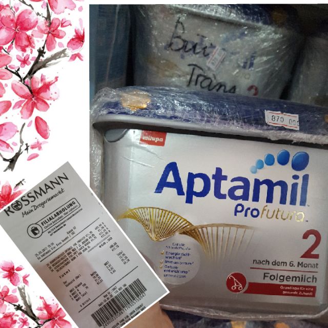 Sữa Aptamil Bạc Đức 2 800gr