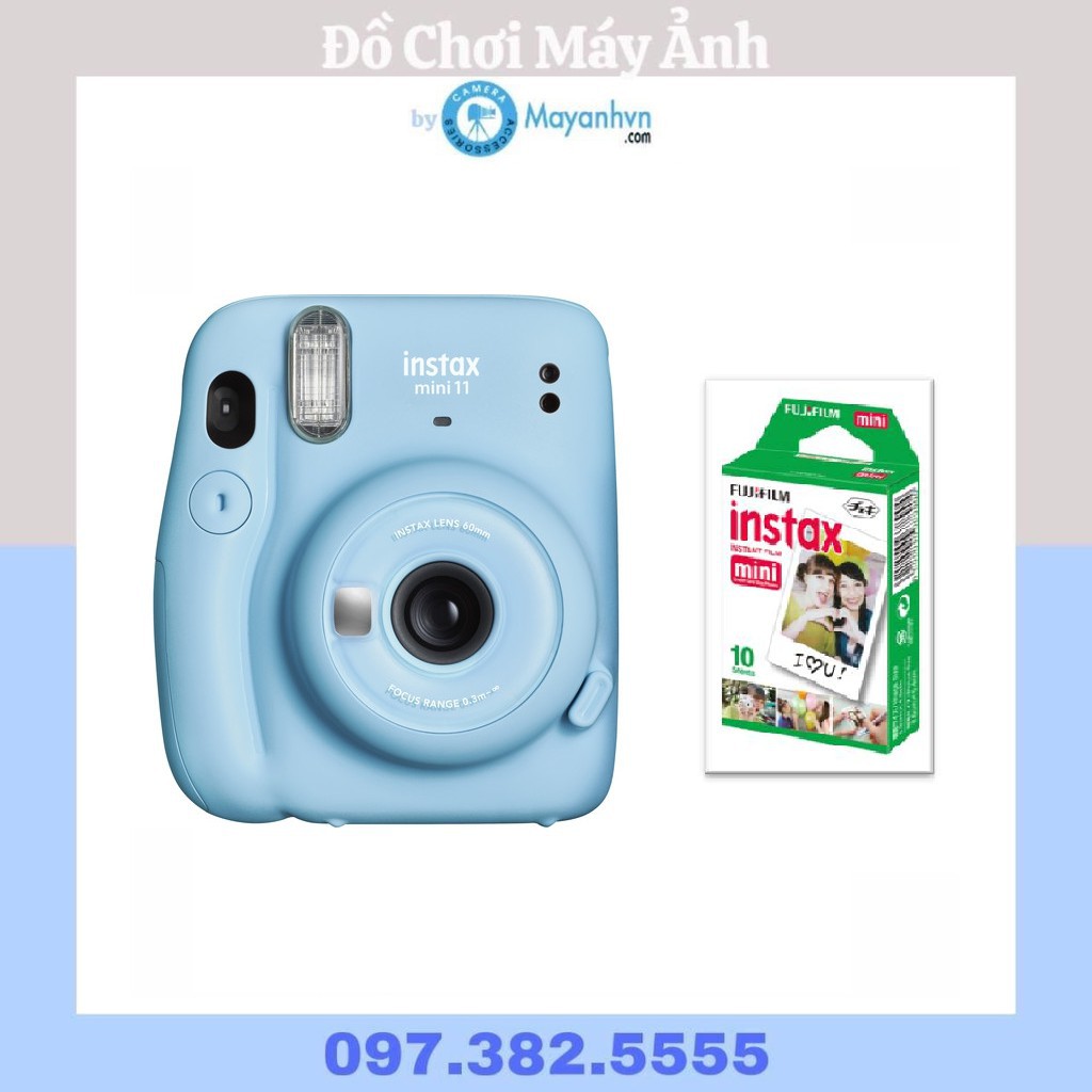 ( SLN 9 ) ( SLN 8 ) Máy ảnh chụp lấy ngay Fujifilm Instax mini 11 - Hàng chính hãng