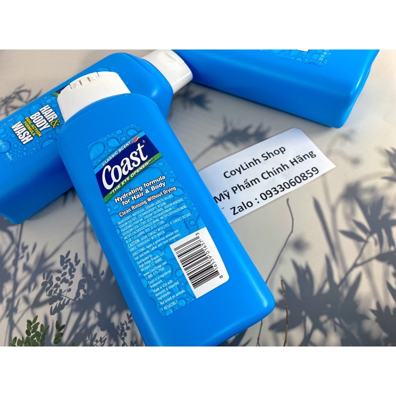 sữa tắm gội COAST sạch da 946ml Hàng Mỹ