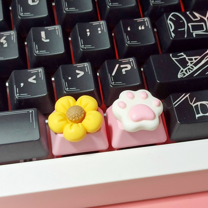 Nút Bàn Phím Cơ 1.25U In Hình Ctrl alt Dễ Thương