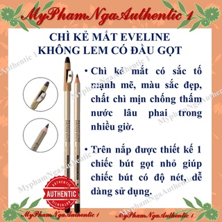 Chì kẻ mắt eveline kèm đầu gọt