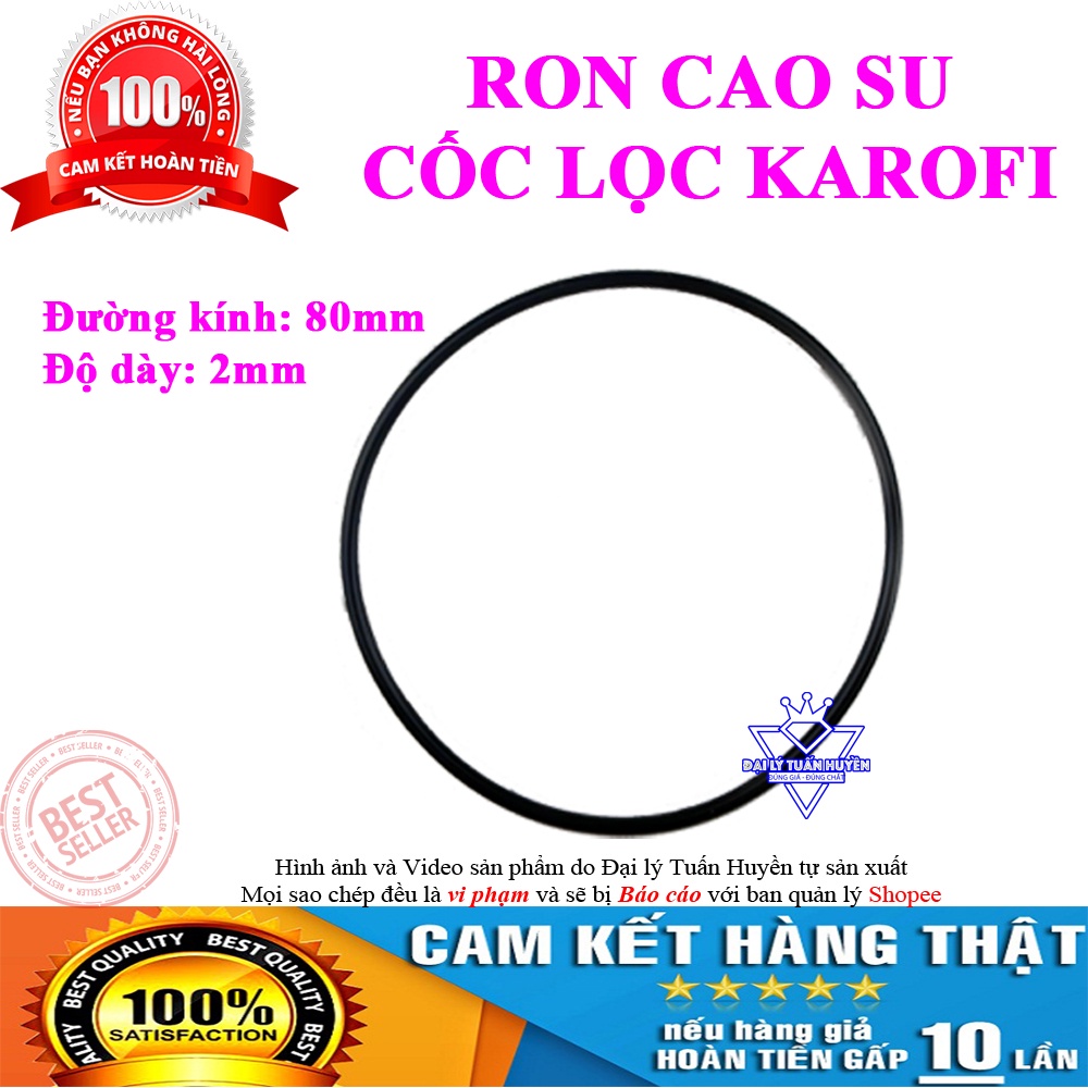 Ron/ zoăng/ gioăng cao su cốc lọc nước Karofi dùng cho máy Ss038, KAQ-U95, U-05, U-03, O07, O-P1310, KAQ-P95, KAD-D52...