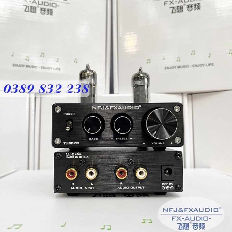 Pre đèn FX TUBE 03 của FXAudio BẢN MỚI NHẤT, nếu nâng cấp bóng 5654W Sẽ Mang Lại Chất Âm Tốt Hơn