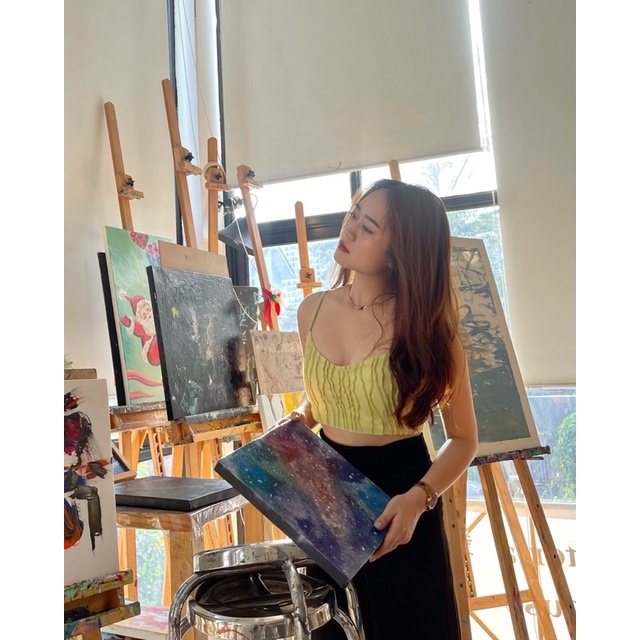 ELE Studios - Áo nữ thiết kế Everyday top trắng dễ thương thoải mái - Siêu Sale 4.4