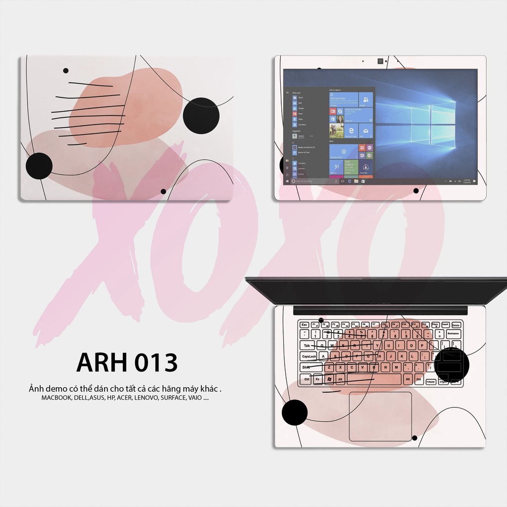 Miếng Dán Skin Laptop Mẫu Art - Decal Dán cho Dell, Hp, Asus, Lenovo, Acer, MSI, Surface,Vaio, Macbook