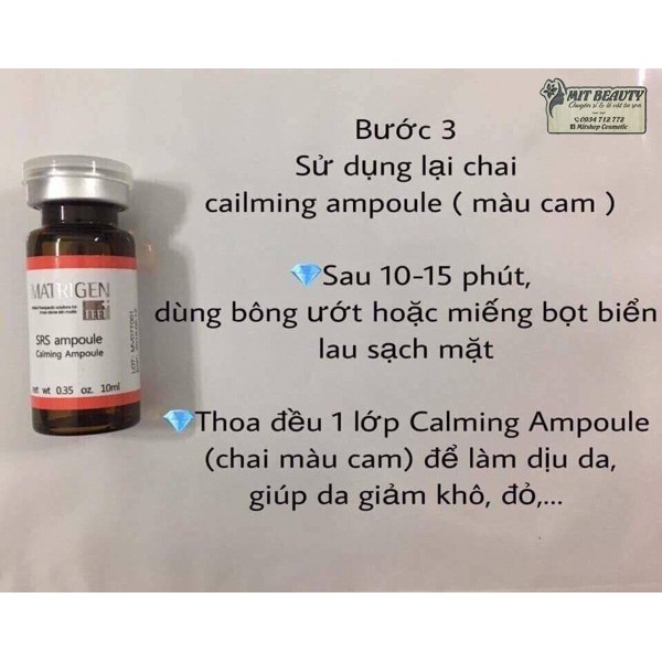 Thay da sinh học Hàn Quốc B-Tox BTOX PEEL MATRIGEN vi tảo có tem Hidden tag chông hàng giả