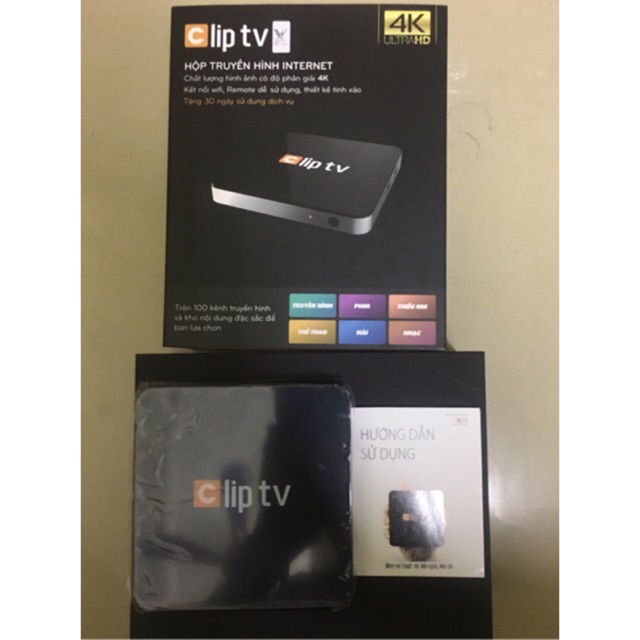 Android TV Box-Clip TV X tặng thẻ Clip TV 300.000